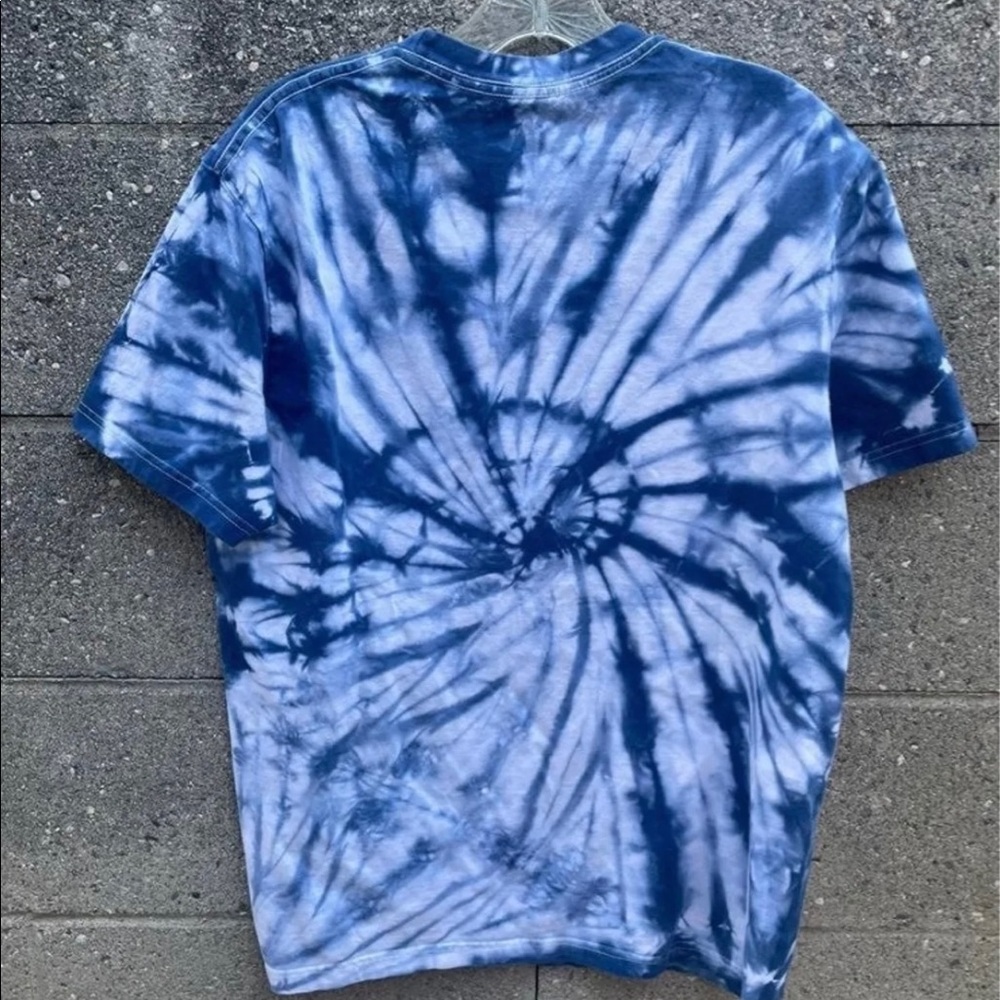 RARE 2018 PLAYBOI CARTI DIE LIT TOUR TIE DYE SMILEY FACE SHIRT - Picture 3 of 3